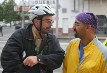 Sup. Chris Daly with Amandeep Jawa