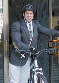 Mitch Katz exits the DPH building