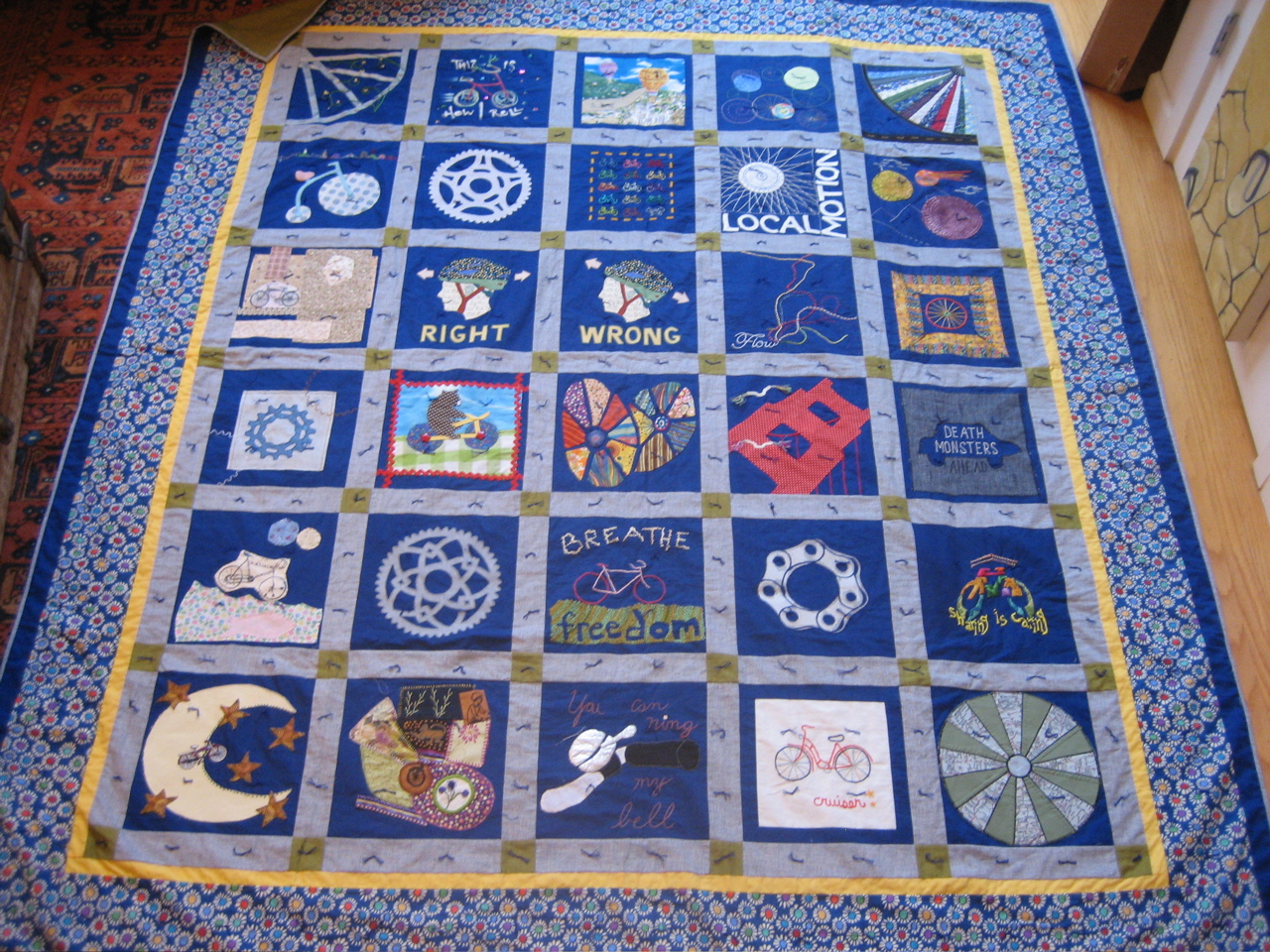 Bike Quilt
