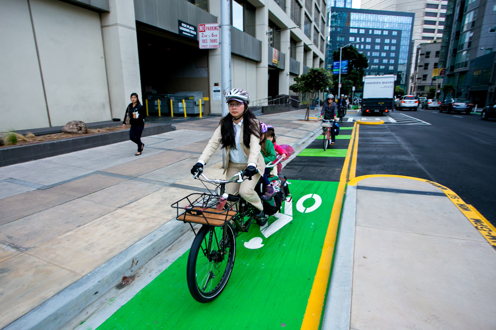 Why Protected Bike Lanes Matter San Francisco Bicycle Coalition
