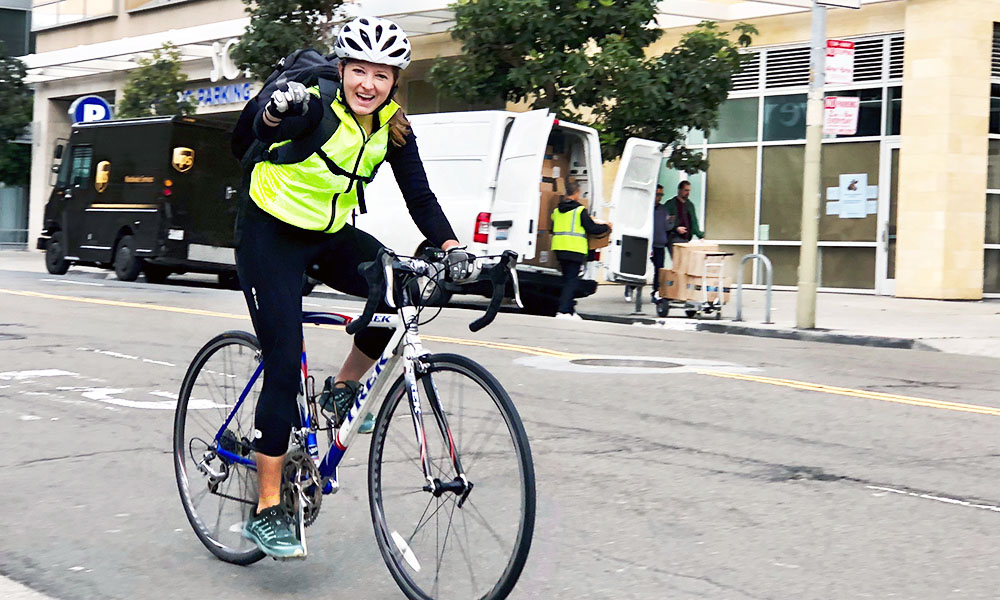 Image result for female european cycle commuter